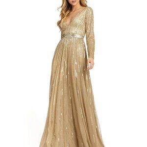 Gold Long Gown